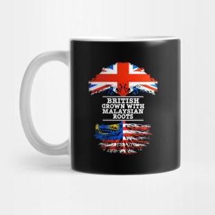 British Grown With Malaysian Roots - Gift for Malaysian With Roots From Malaysia Mug